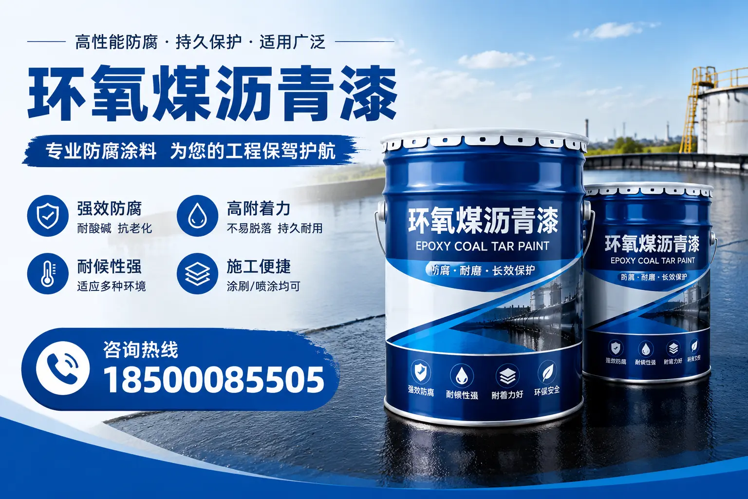 环氧煤沥青漆与其他漆类的比较，石嘴山用户的选择依据